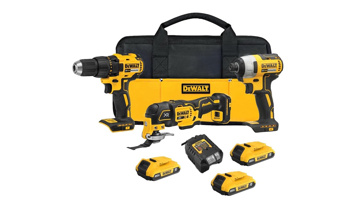 This set has three different tools and three batteries.