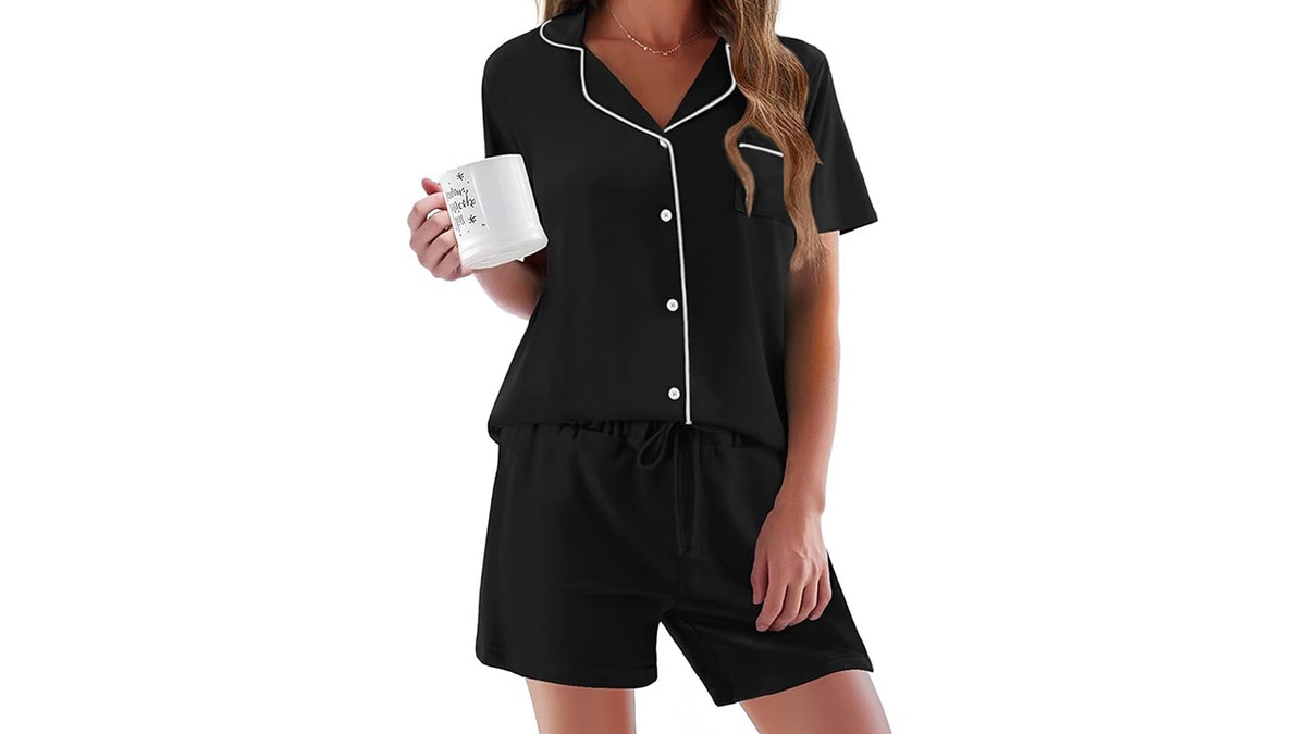 This pajama set is $17 right now.