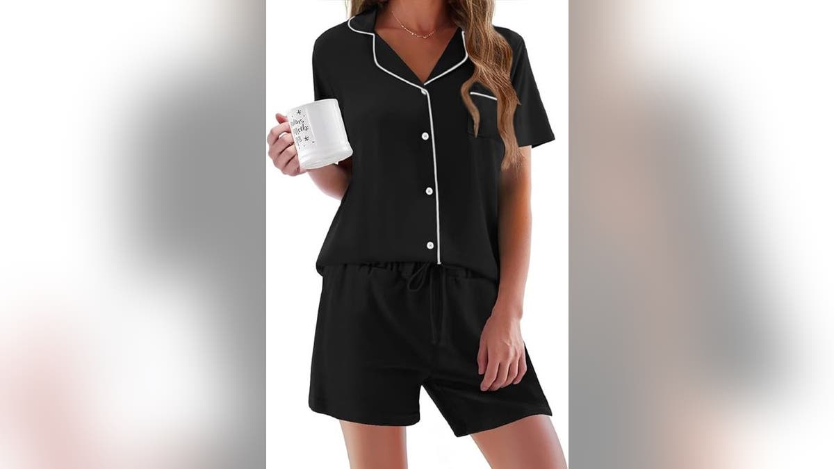 These lightweight pajamas keep you cool.