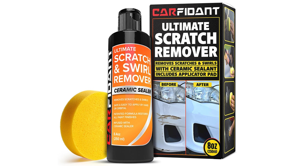 Wipe away small scratches with this formula anyone can use.