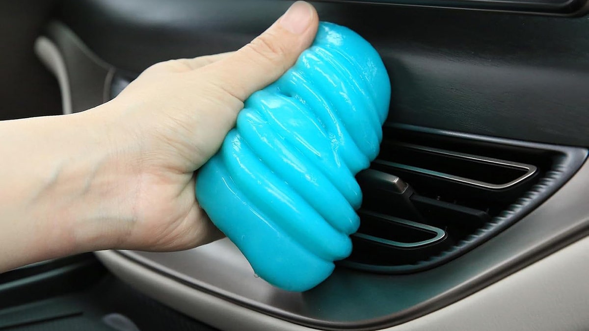Get hard to reach places cleaned with this gel.