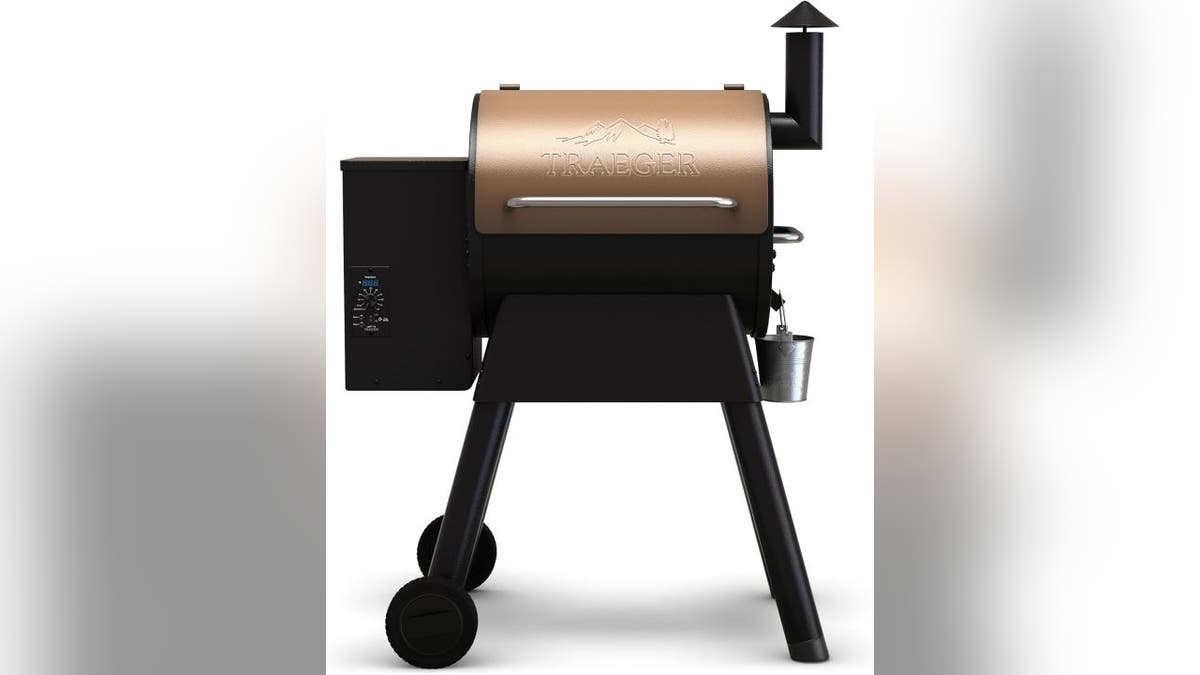 Up your outdoor grill game with this smoker and grill combo.