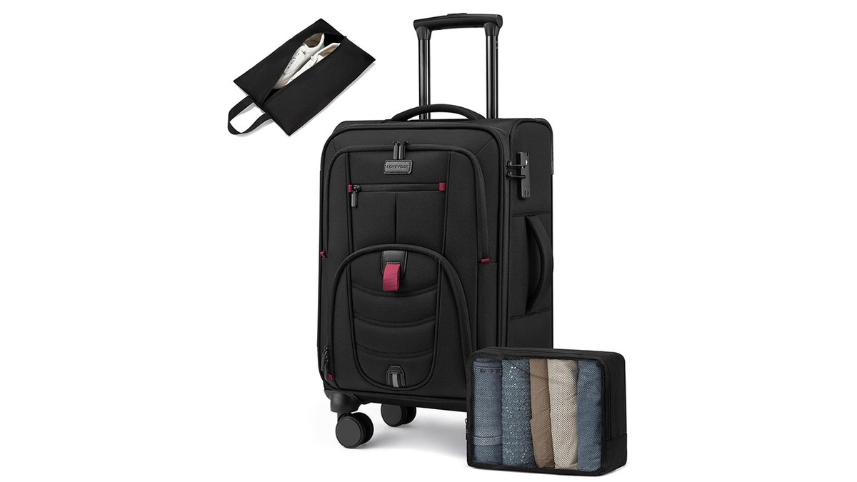 Grab a lightweight suitcase for 20% off.