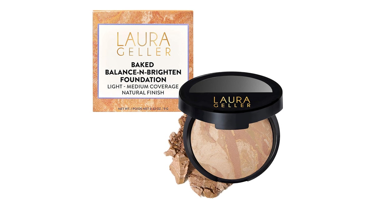 This foundation powder applies evenly.