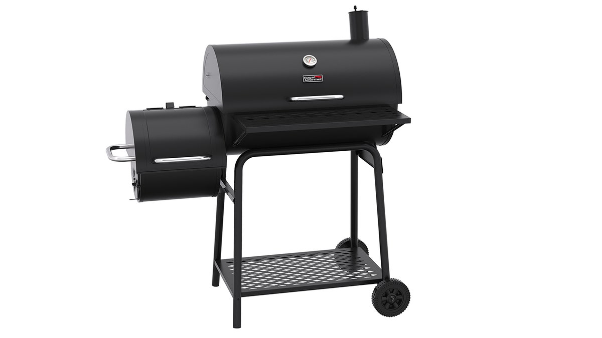 Get a grill and smoker in one affordable package.