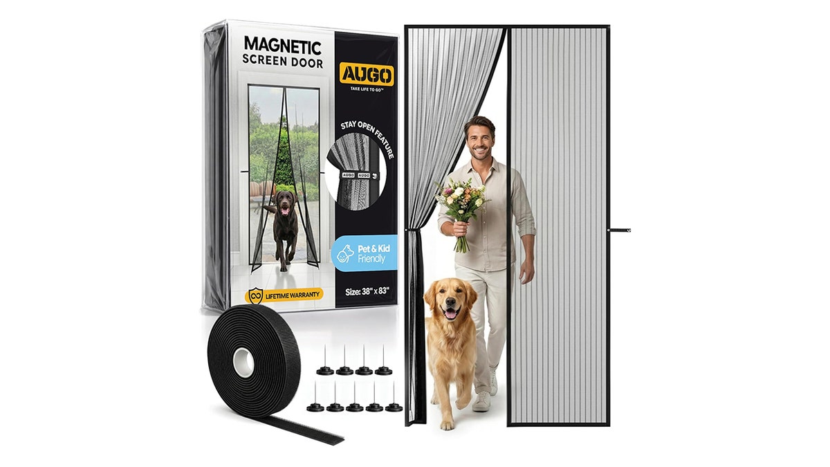 Protect your home from bugs with this screen door.