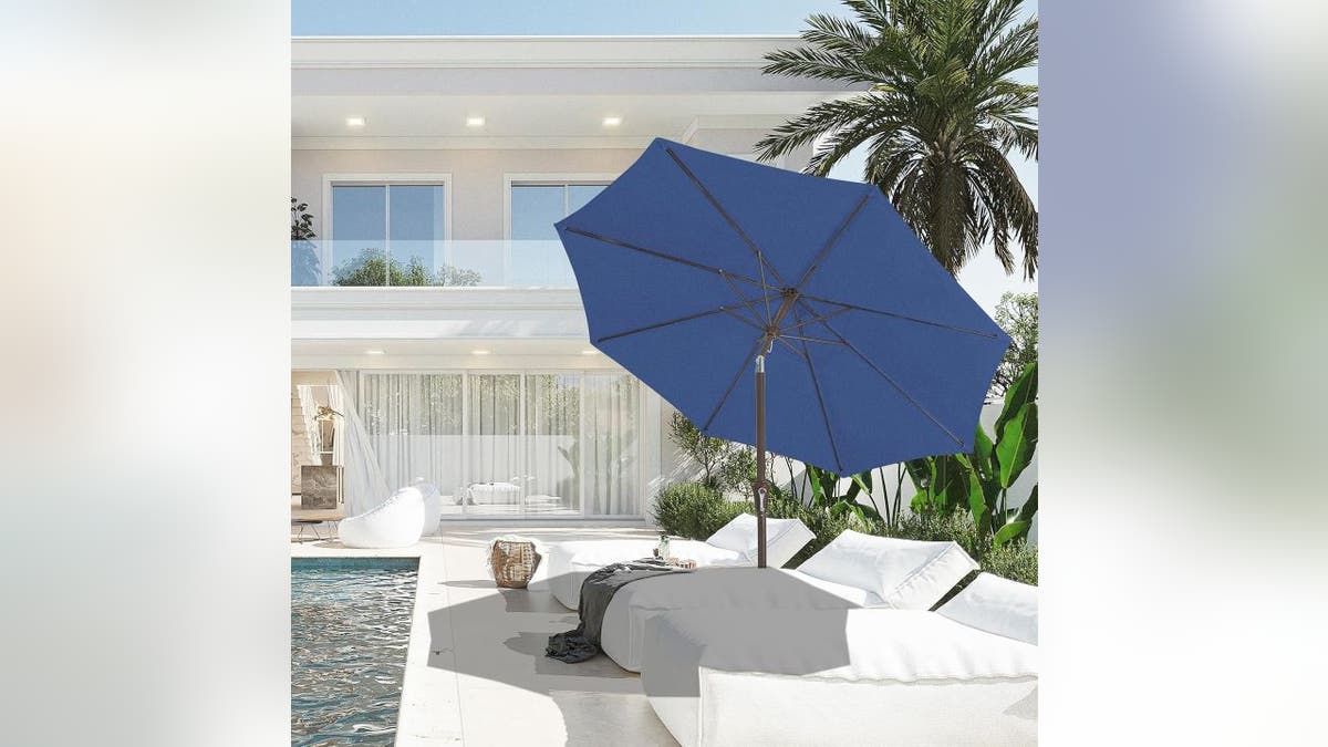 Choose from a variety of colors to match the umbrella to your patio furniture.
