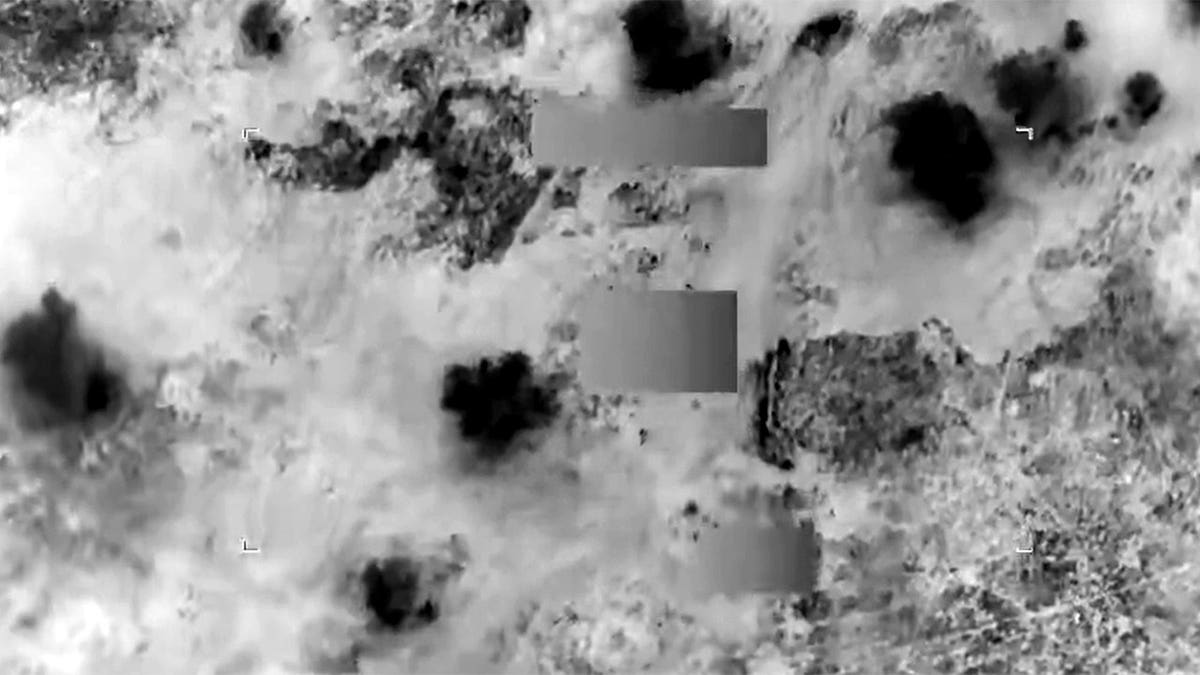 Combattenti dell'Isis a terra prima dell'attacco cinetico