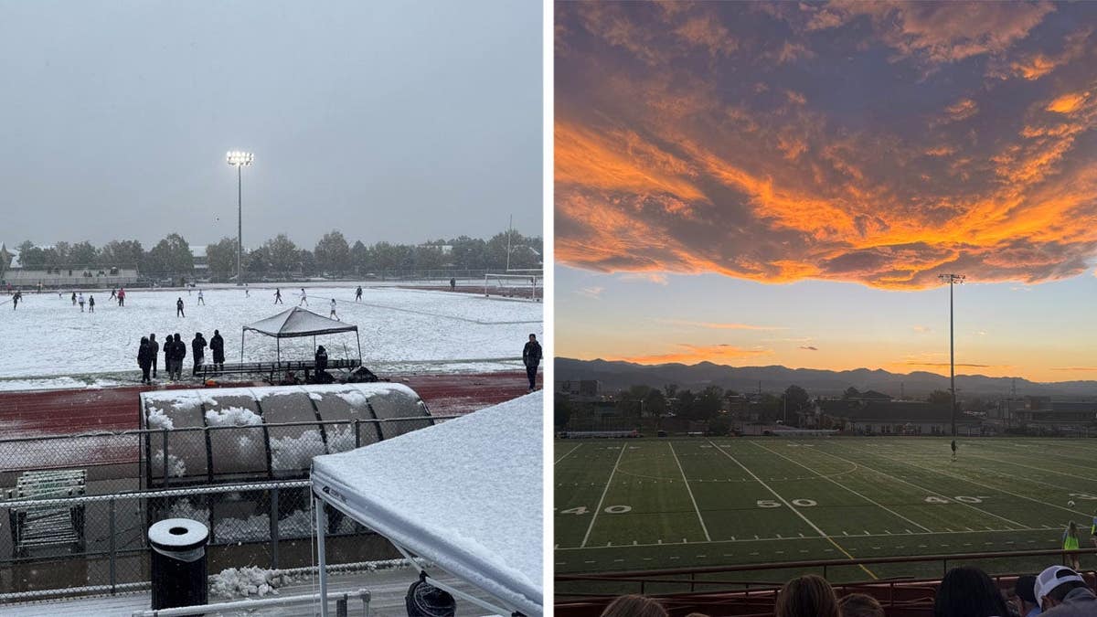 Screencaps reader shows us the conditions his daughter's soccer team has faced in the state soccer tournament.