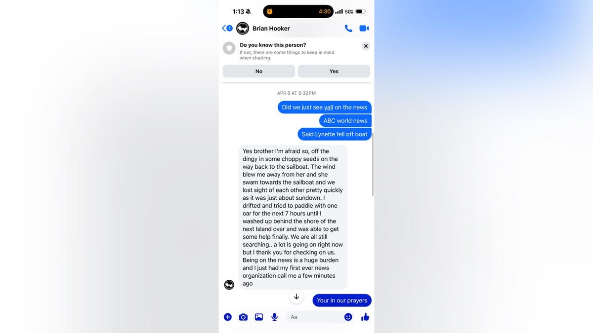 Facebook messenger messages