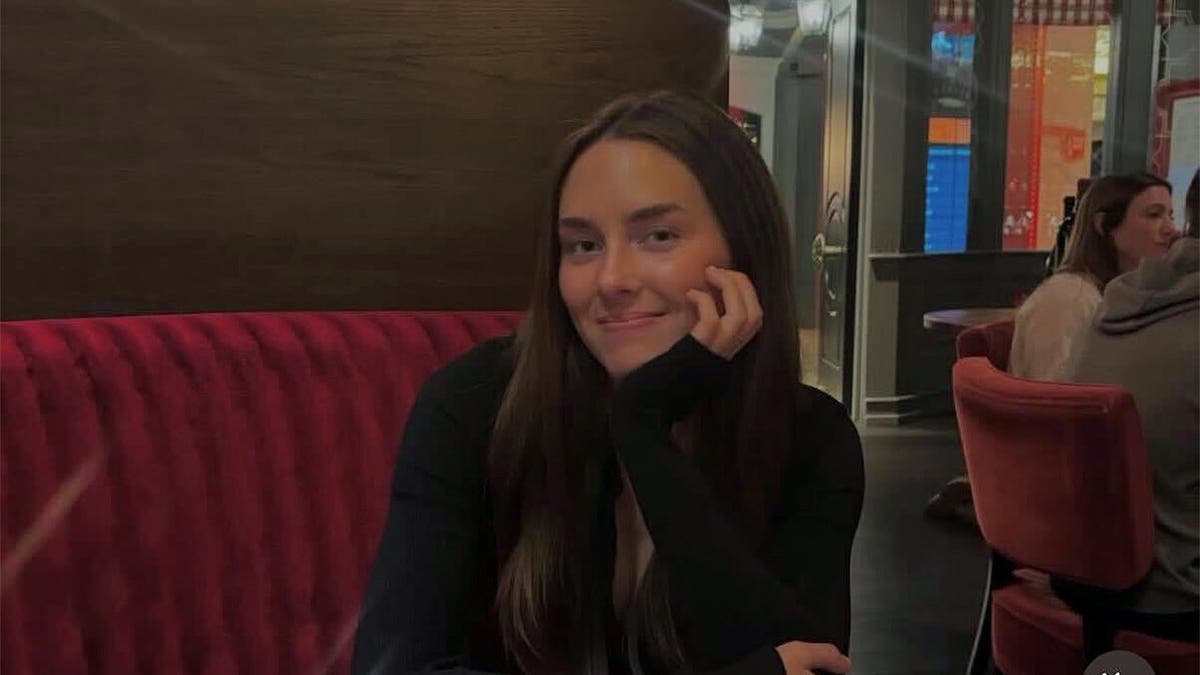 Emily Smith at restaurant