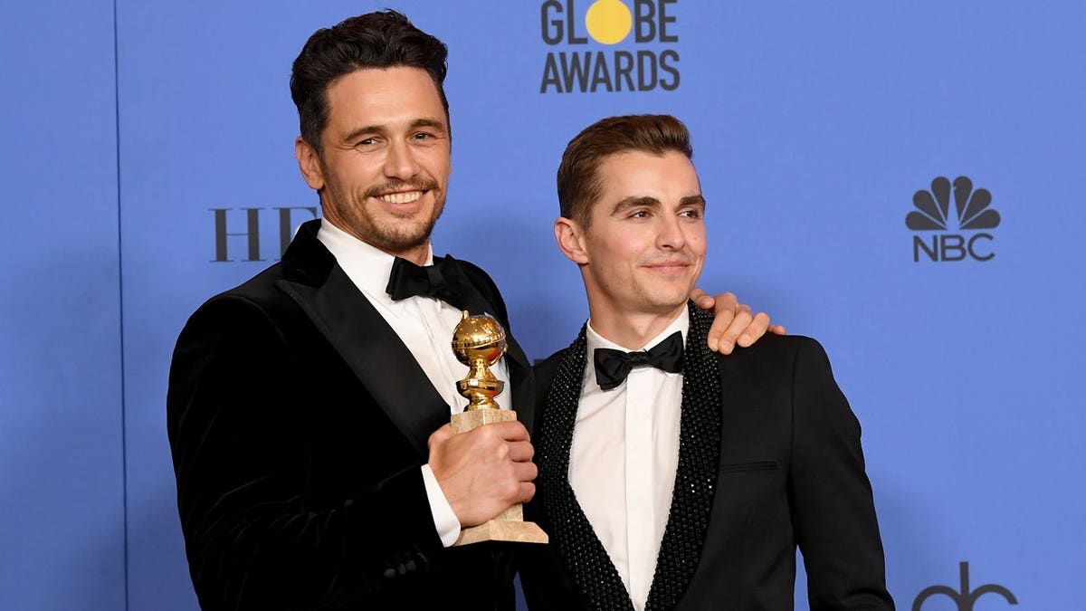 James Franco and his brother Dave Franco