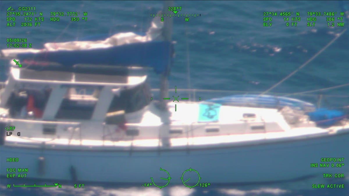 Surveillance video of boat