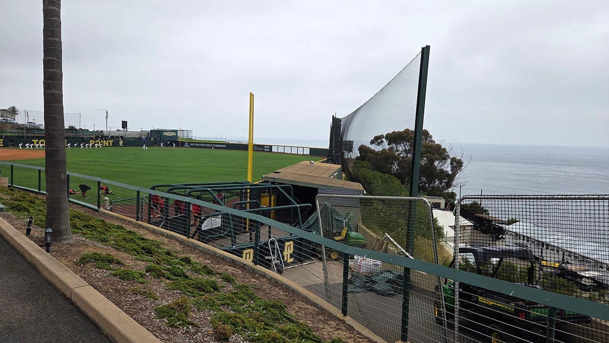 Jim T on a college baseball trip to San Diego
