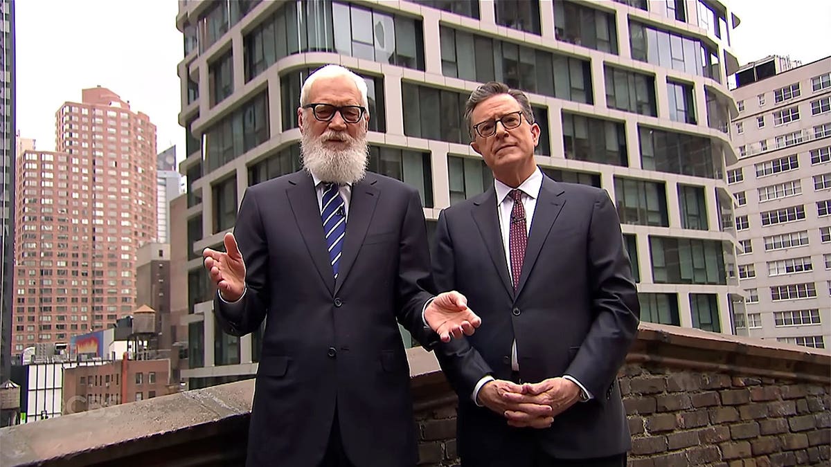 Letterman and Colbert