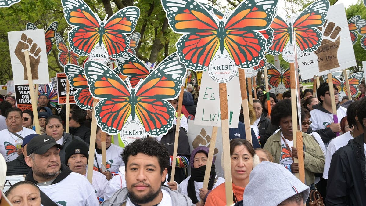 Chicago May Day protest 2026