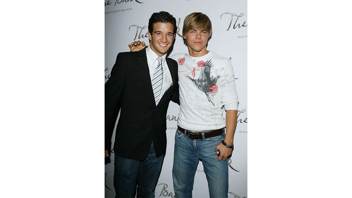 Mark Ballas and Derek Hough attend a DWTS event