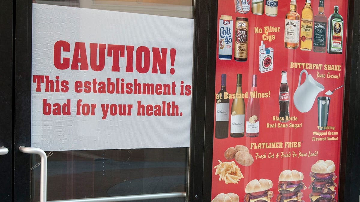 Heart Attack Grill menu items