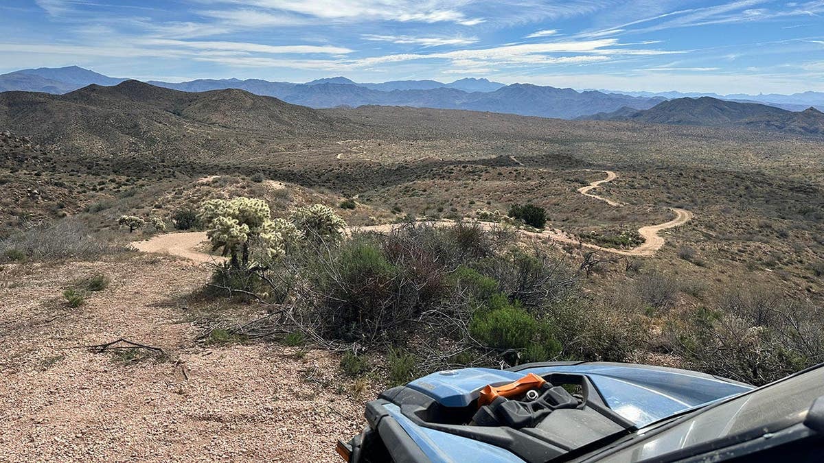 A view of the Valley of the Sun where Dan Z. took his side-by-side for a ride to celebrate another day of life.