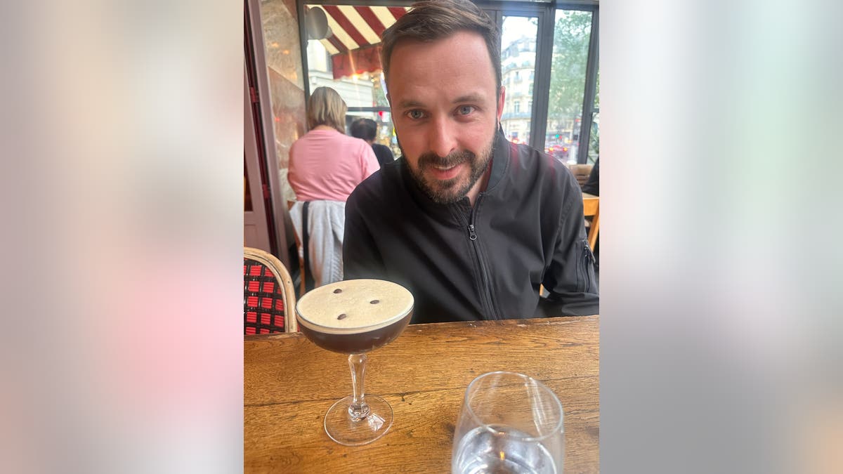 A look at an espresso martini in Paris.