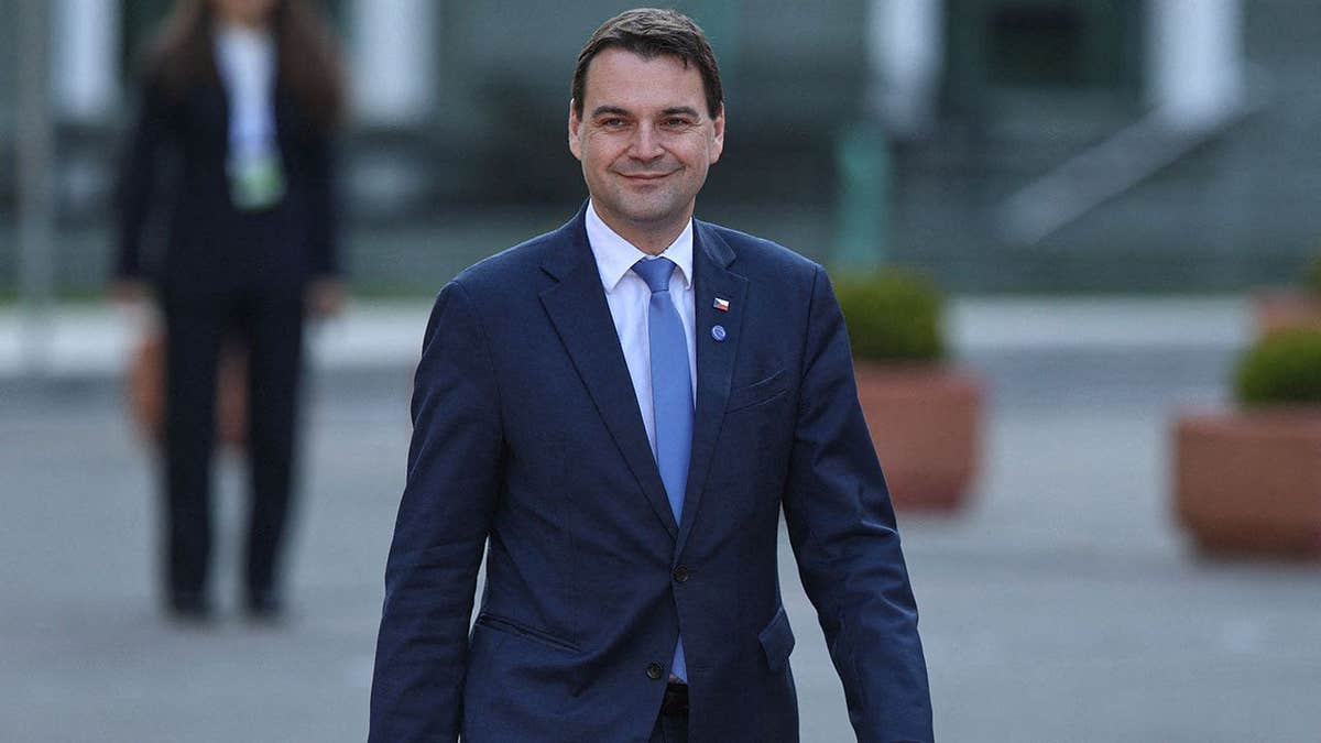 Czech Republic Foreign Minister Petr Macinka