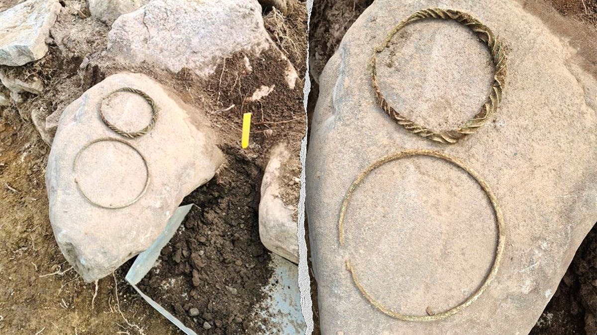 Split image of two wendel rings