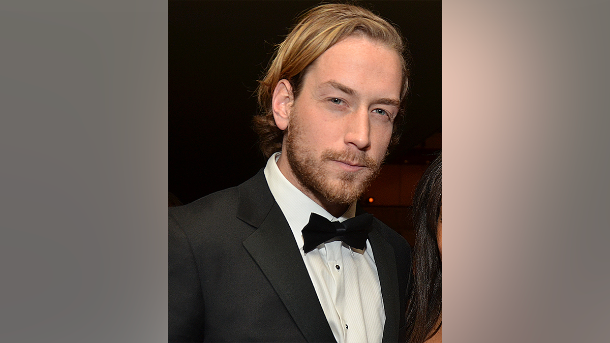 Thomas Gilbert Jr. attends a Manhattan event before being convicted of murdering his hedge-fund father in New York City