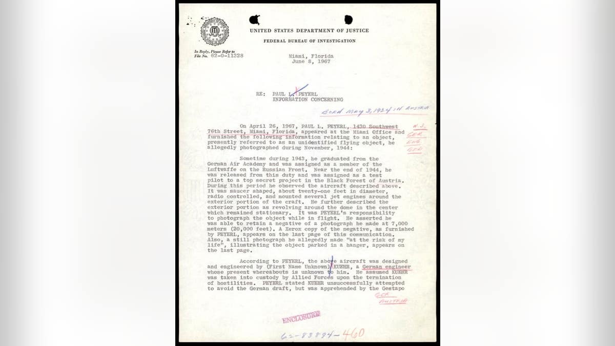 Declassified FBI documents