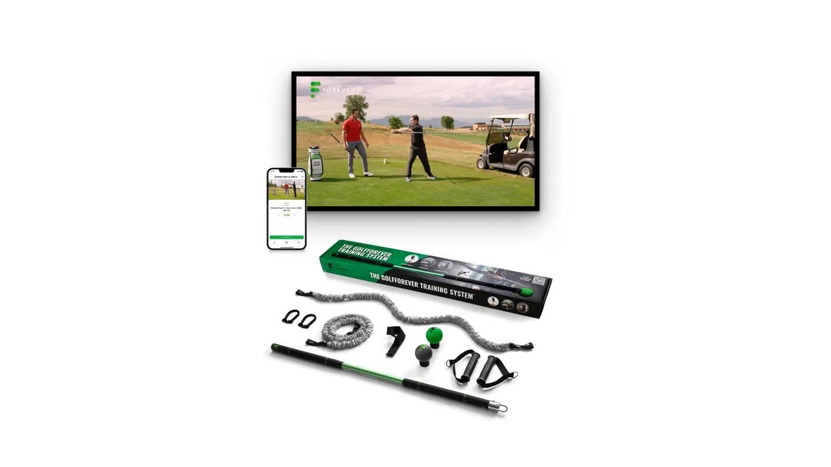 If your dad loves golf, this gift helps him improve his swing.
