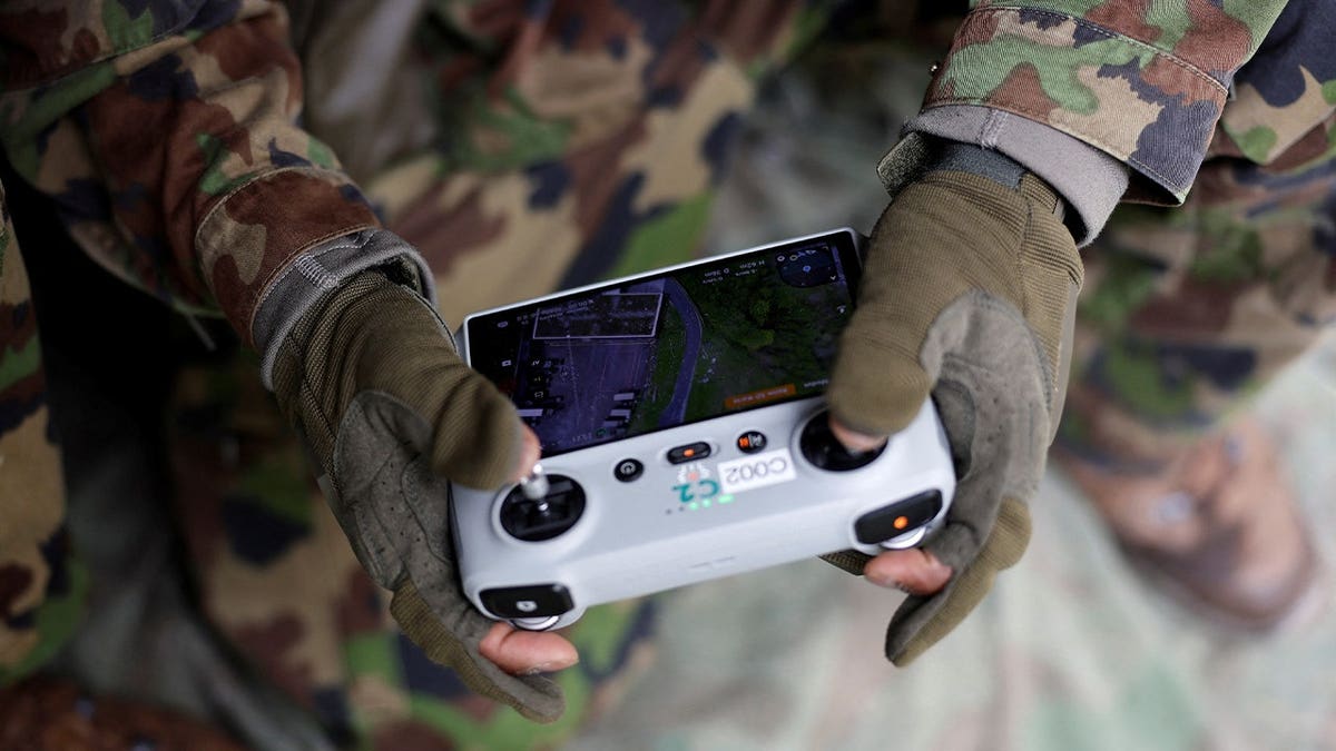 Military drone operator