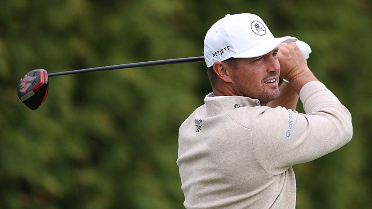 bryson dechambeau hitting driver