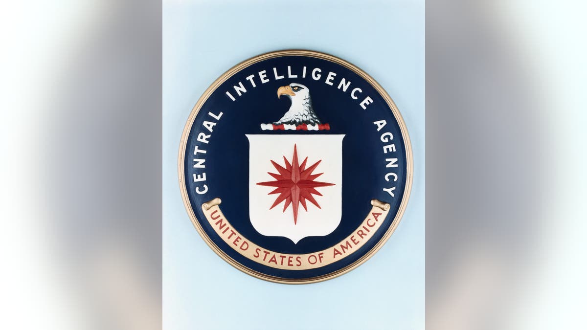 Close-up of the official seal of the Central Intelligence Agency