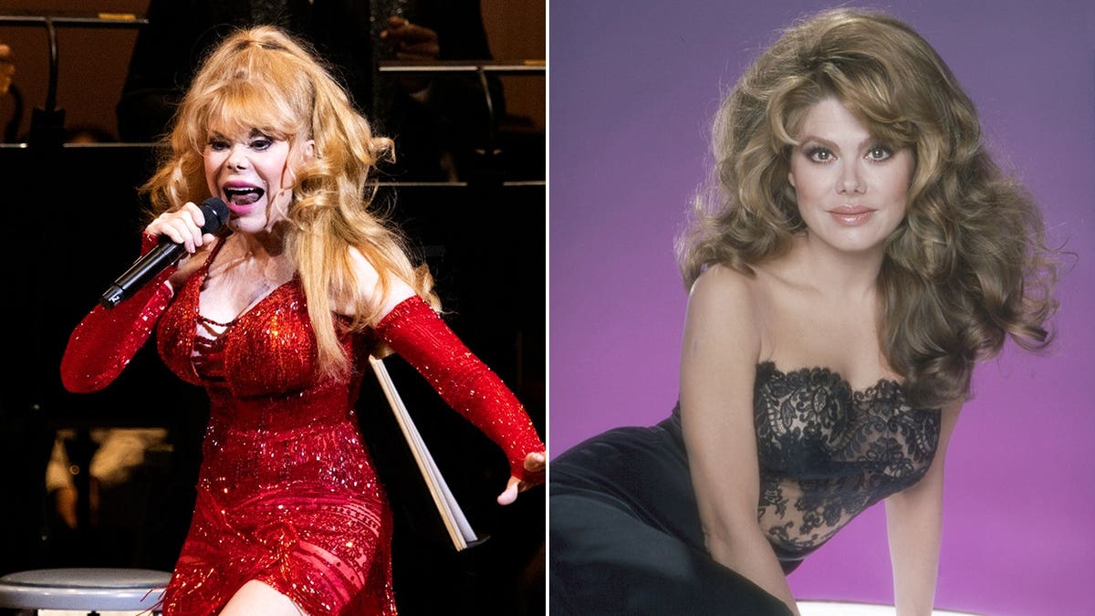 A split of Charo in 1980 and now