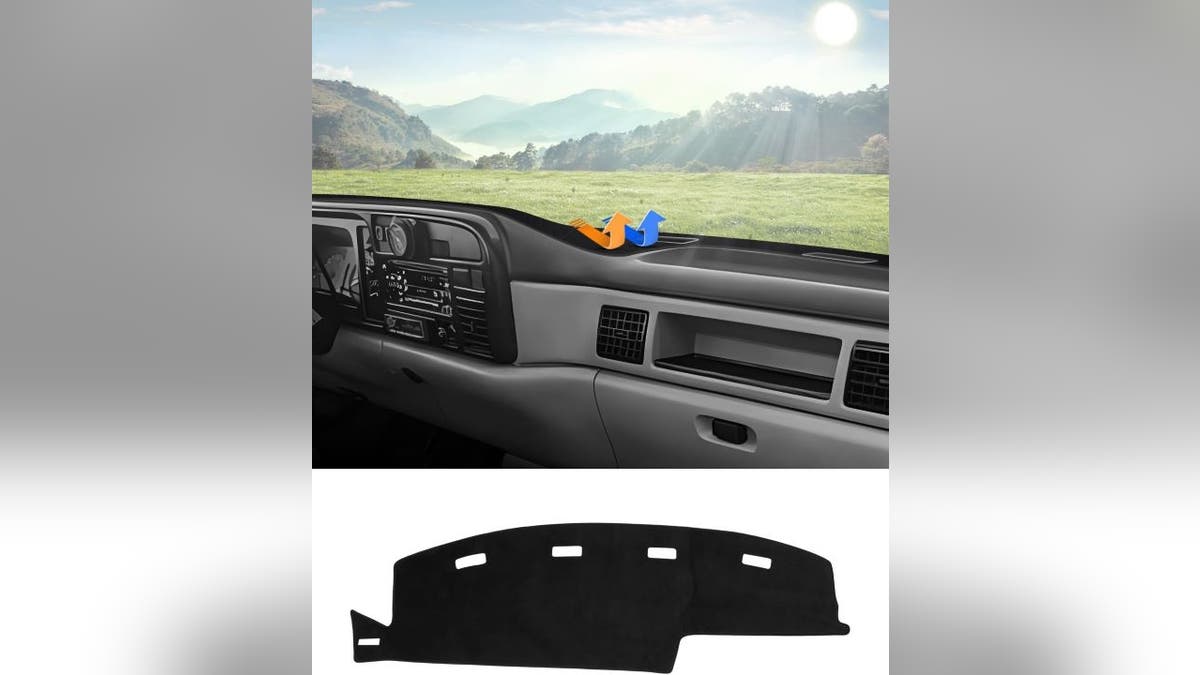 A dashboard cover reduces heat buildup inside your vehicle.