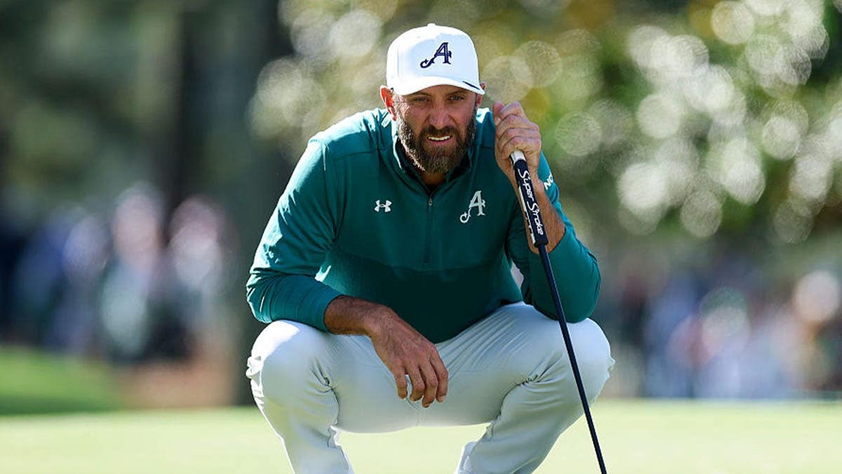 dustin johnson putting