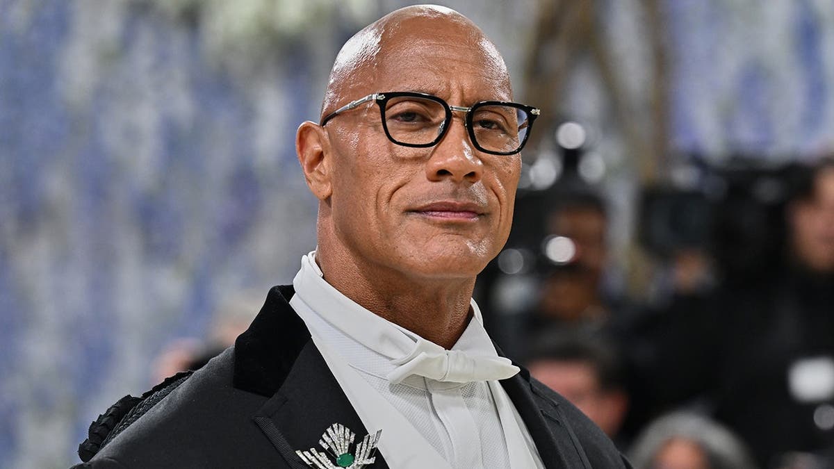 Dwayne Johnson arriving at The Metropolitan Museum of Art Costume Institute gala in New York