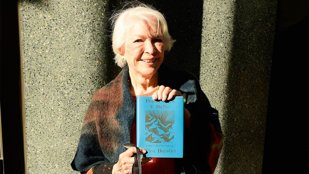 Ellen Burstyn standing outside GMA Studios in New York City