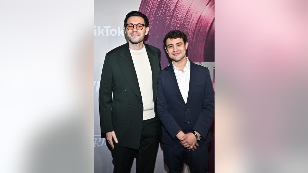 Elliot Grainge and Val Blavatnik standing together at an event