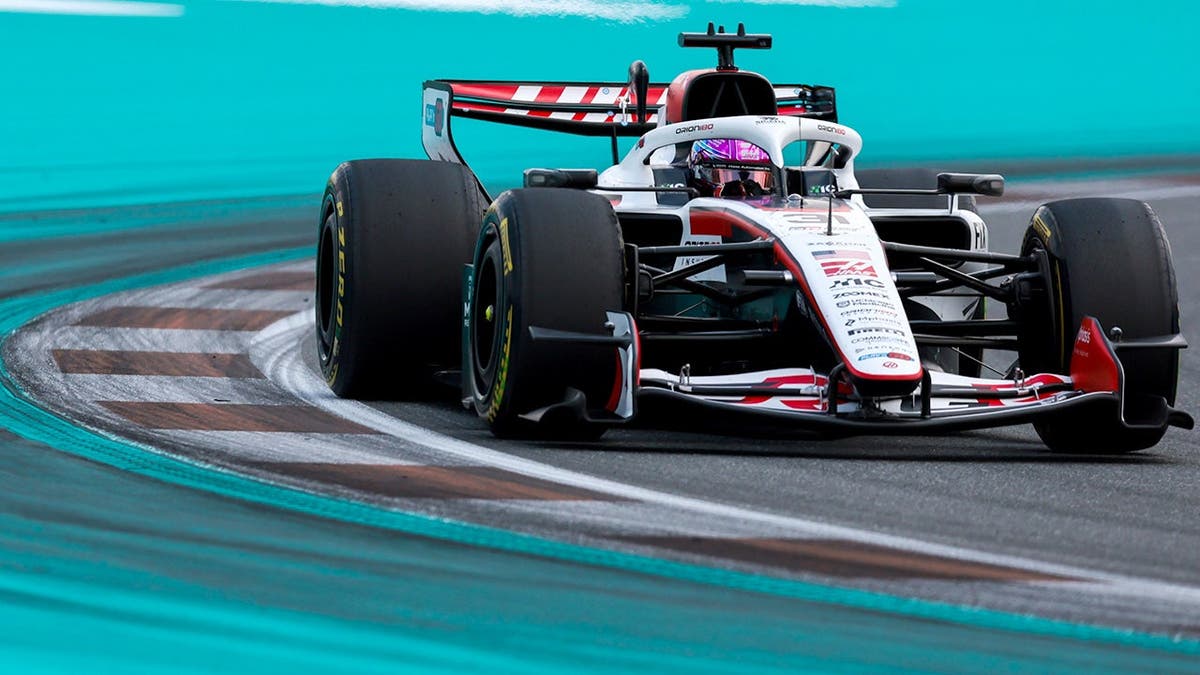 Esteban Ocon with Haas in Miami