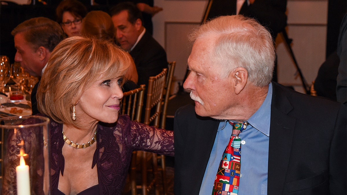 Jane Fonda and Ted Turner
