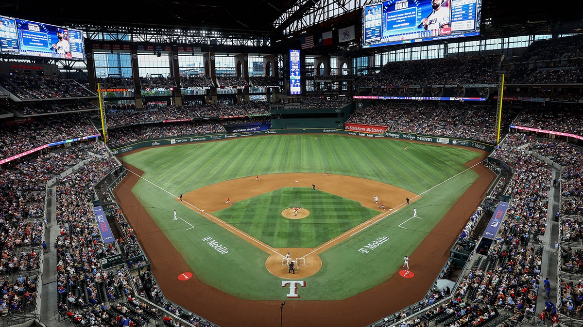 A general view of Globe Life Field