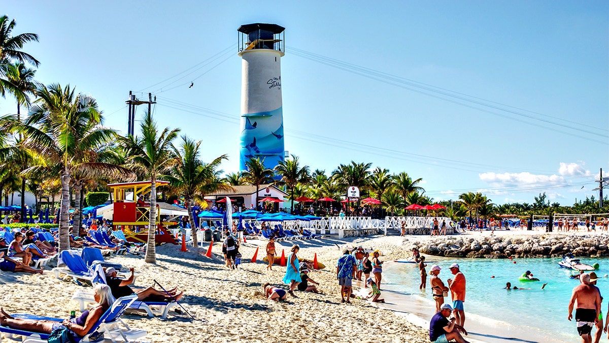 Great Stirrup Cay in Bahamas
