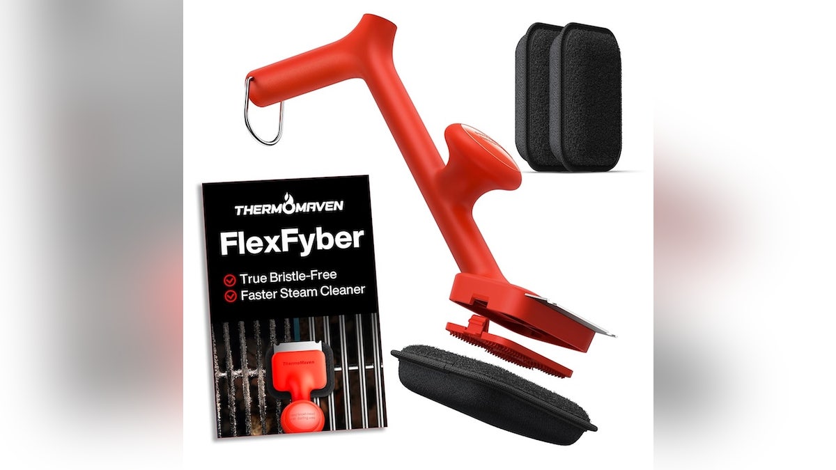 Keep your grill spotless with this heavy-duty brush.