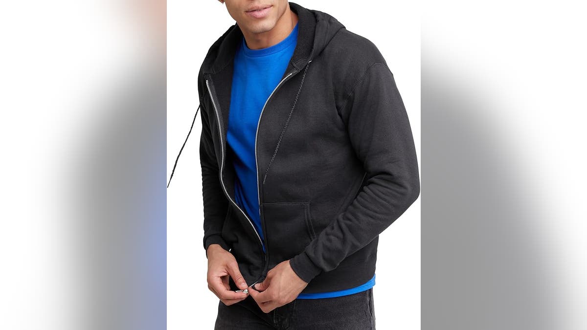A hoodie that comes in a wide range of colors.