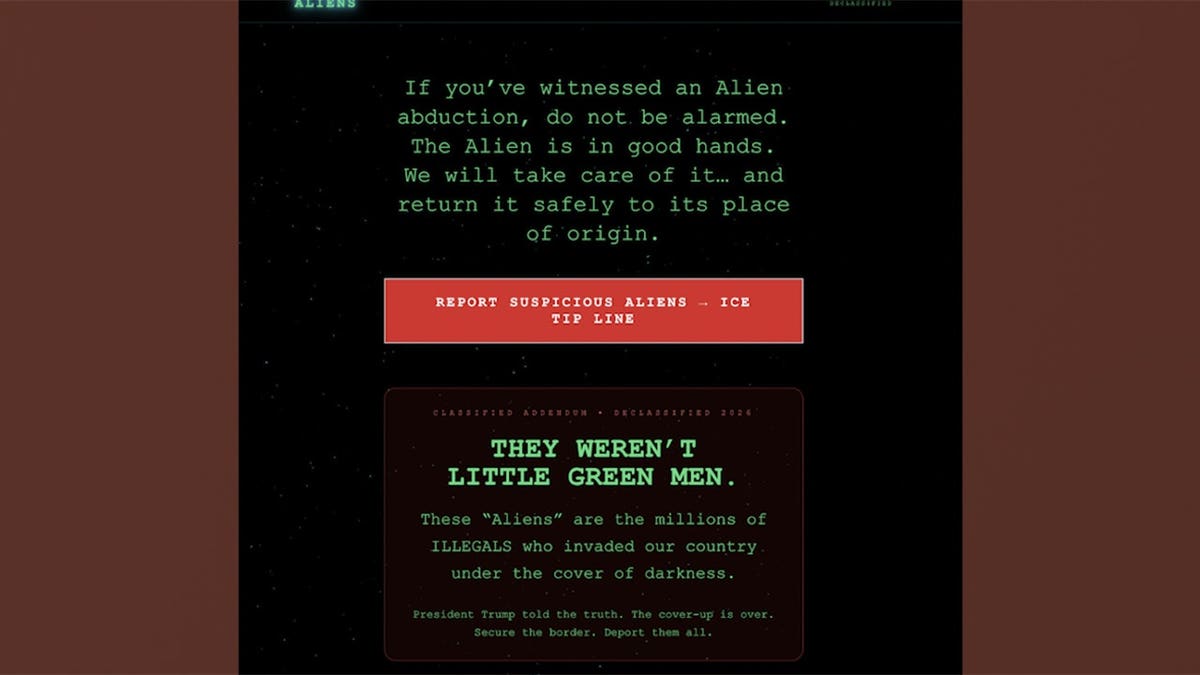 White House Illegal Alien Tracking Website