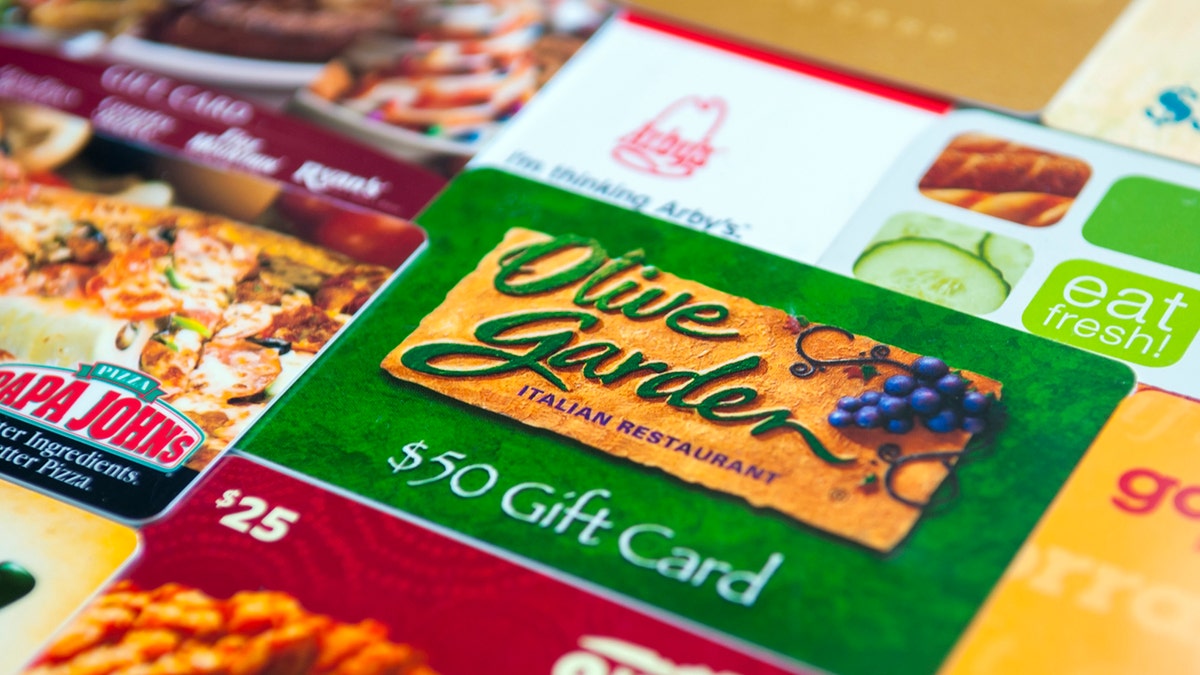 Give your mom a night off from cooking with one of these gift cards.