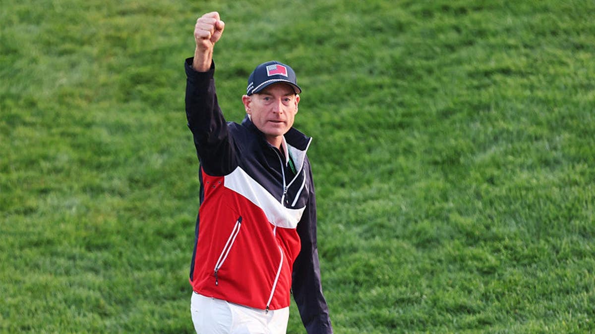 jim furyk at the ryder cup