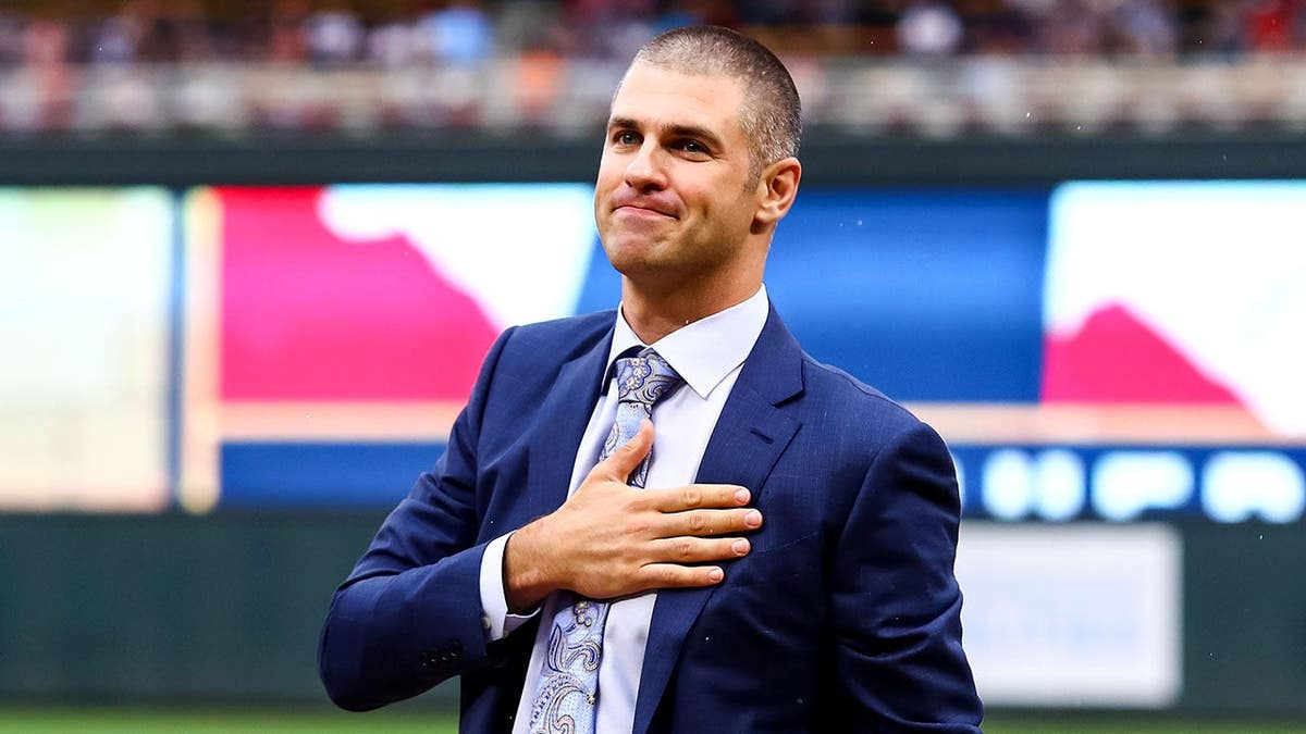 Twins Legend Joe Mauer Is A Big Fan Of MLB S ABS Challenge System Fox Joe Mauer Number Retirement Minneapolis Fox News 001 