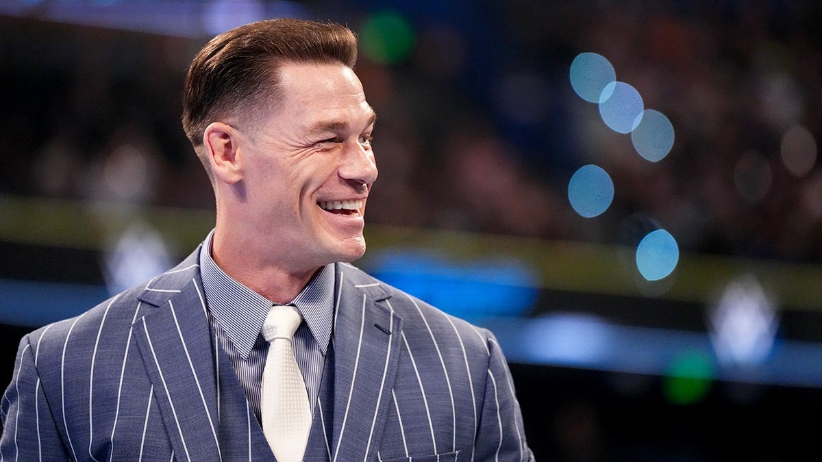 John Cena smiling during WWE Backlash lawsuit   successful  Tampa, Florida