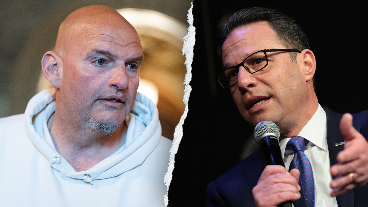 John Fetterman aside from Josh Shapiro